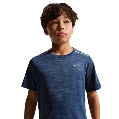 Nike (7-8 Years, Navy) Nike Boys Miler Dri-FIT Training Top 2