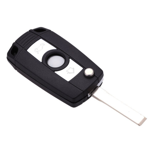 2X Folding Flip Car Keyless Key Shell Fob Case for  3 5 7 Series Z3 Z4 E38 E39 E46 2