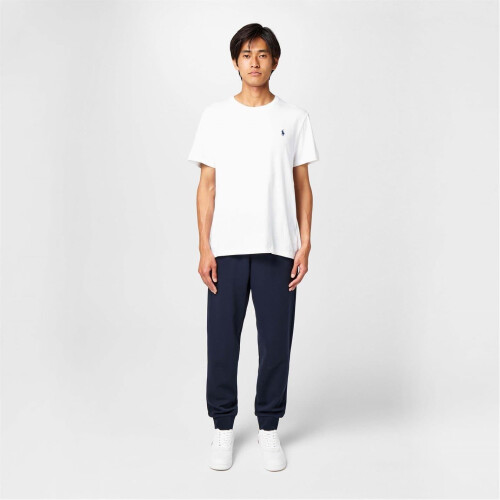 Ralph Lauren (L, White) Ralph Lauren Mens Custom Regular T-Shirt 1
