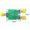 2X 6GHz RF Microwave Resistor Simple Power Divider,One to Two Splitter Module RF Combiner/Splitter 5