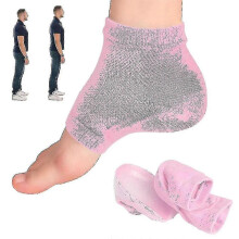 (3.5cm, Pink) 2.5/3.5cm Rizzsoles Height Max Socks, Invisible Design Rizzsoles Height Max Insoles, Breathable Height Increase Insoles Tw