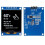 2X Modulo Schermo OLED Shield da 1,5 Pollici 128x128, Display SPI I2C per STM32 e per Progetti Elettronici DIY per 4