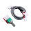 2X Volume Potentiometer Duplex 50K Adapter Board with Shielded Wire DIY Audio Power Amplifier Board Module Accessories 2