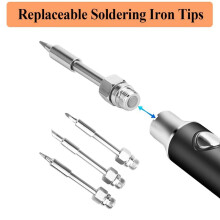 3PCS USB Soldering Iron Tips Welding Tools 8W Solder Tip for USB Soldering Iron Electric Soldering Iron Repair