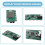 2X FM Wireless Transmitter Module Digital Audio Microphone Microphone Campus Radio Station DIY Circuit Board 10
