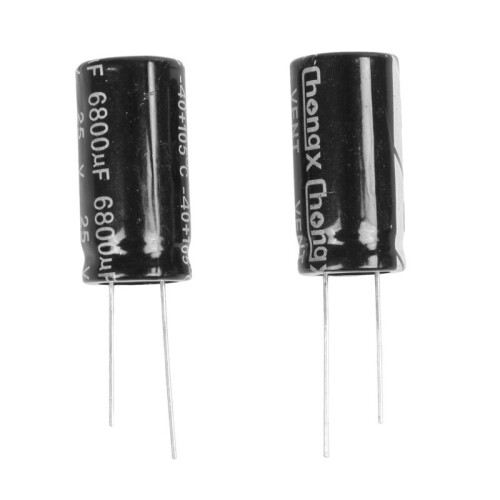 30 Pcs 16mm x 30mm 6800UF 25V Polarized Radial Electrolytic Capacitor 2