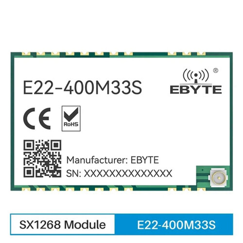 8X EBYTE SX1268 433MHz Lora Wireless RF Transceiver Module E22-400M33S Low Power 33dbm Long Distance 16KM 2