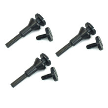 Support de Mandrin de Montage de Roue de Coupure 1/4 Po, Trou D'Arbre 3/8 Po et 1/4 Po, Pour Accessoires de Meuleuse, Outil Rotatif de Forage (Paquet