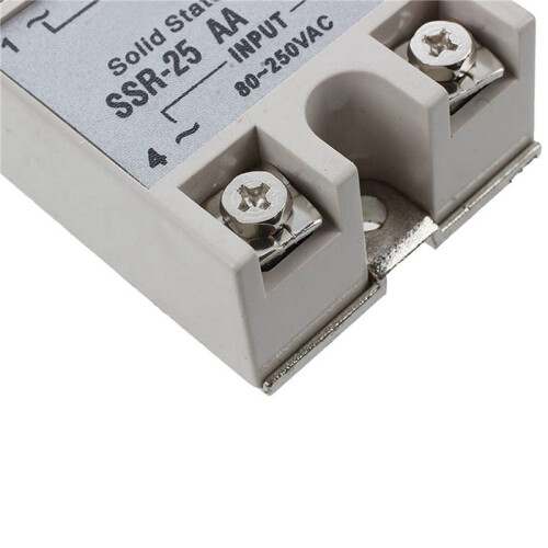5X SSR-25AA 80-250V 25A Machinery Control AC Solid Module State Relays 2