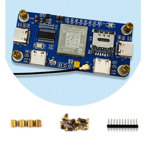 4G HUB Expansion Board Air780e Networking Module 4G CAT1 LTE Ethernet Module for Raspberry Pi Zero Dedicated 2