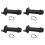 4X Car Cooling System Connector for  X1 X3 X4 X5 E70N E71 E84 E90N E91N 11127810707 1