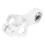 2Set Cnc Aluminum Adjustable Motorcycles Steering Stabilizer Damper Bracket Mount Kit for  Yzf R6 2006-2017 Silver 4