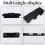 For Stairs Flexible Strip Indoor LED Motion Sensor 32 Channels Adjustable Brightness  12V 24V Stair Light Controller 5