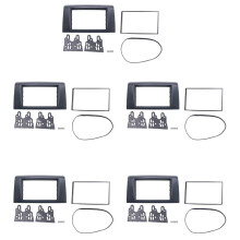 5X per Swift 2005-2010 Pannello Audio 2 Din Pannello di Navigazione DVD Telaio Fasce per Auto Pannello Radio Stereo