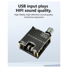 2X ZK301B Mono 30W BT5.3 Digital Audio Amplifier Module Supports True Wireless TWS with APP Simple Mono Amplifier Board