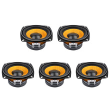 5Pc 4Inch Audio Draagbare Luidspreker 4 Ohm 15W Bas Luidspreker DIY Professionele Multimedia Subwoofer Luidsprekers voor Geluidssysteem