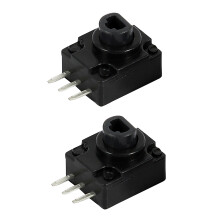 1 Set 2Pcs Black Replacement Repair Parts Lt/Rt Button Keypad For 360 Controller