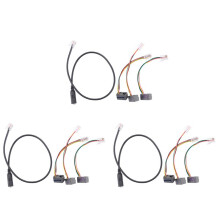9x 4P4C RJ9 Cable,3.5mm Smartphone Headset to RJ9 Adapter Cable,Adapter Cable Converter for IP Phones Telephone