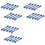 30 Pieces of Sata3.0 Solid State Drive Serial Port Data Cable with Lock  Cable 3.0 Data Cable Series 6Gb/S 40cm 1