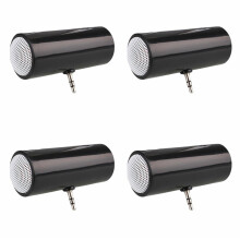 4X Jack da 3,5 mm Altoparlante Stereo Lettore Musicale Portatile MP3 Altoparlante Amplificatore Altoparlante per Telefono Cellulare Tablet