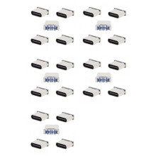 25PCS C Female Adapter Type C Female Jack 5PIN SMD SMT Type-C Socket Charging Port for PCB Welding DIY Repair Adapter