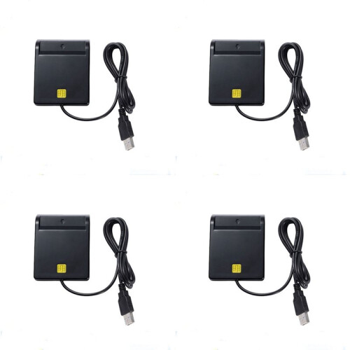 4X USB  Card Reader for Bank Card IC/ID EMV Card Reader for Windows 7 8 10 for Linux OS USB-CCID ISO 7816