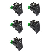 5X for 7 MK7 USB+AUX Interface Connector Adapter Kit CarPlay 5Q0035726E 5G0035222E