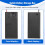 Black Plastic Storage Pair SBH-9V Batteries  Battery Holder Case Box 5