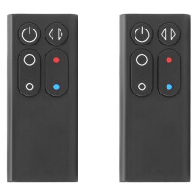 2X Replacement AM04 AM05 Remote Control for Fan Heater Models AM04 AM05 Remote Control(Black)