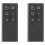 2X Replacement AM04 AM05 Remote Control for  Fan Heater Models AM04 AM05 Remote Control(Black) 1