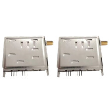 2Pcs 1.2G High-Frequency Lock Frequency Tuner Receiver TA8804F+SP5055S Analogue High-Frequency
