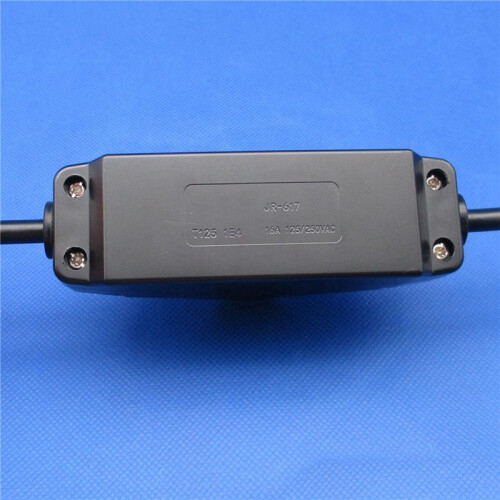 2X 30A 220V JR-617 Waterproof  Medium    Flat Round  Silver Contact Double Cut Dust-Proof 2