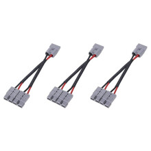 3X Connettore A Spina per Anderson da 50 A Adattatore A Doppio Y Connettore di Alimentazione A Batteria Connettore A Spina di Alimentazione per