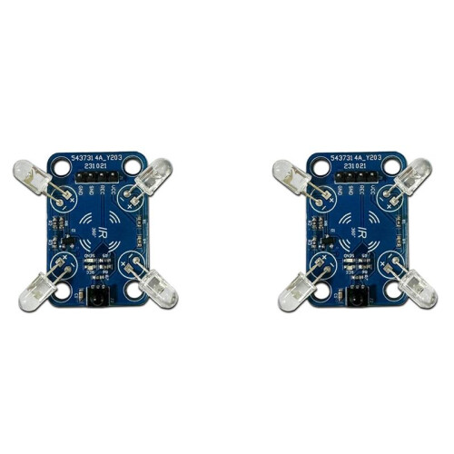 2X Infrared Transmitter-Receiver 360 Infrared Signal Transmission Without Dead Angle Multi-Functional Convenient Module