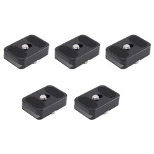 5X PU-25 Universal Arca Swiss Standard QR Quick Release Plate Digital SLR Camera Comes with an Hex Key