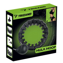 Hula hoop with massager + weight Trizand 25208