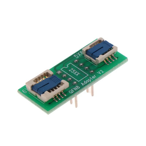 2X QFN8/WSON8 Socket/Adattatore Universale Due In  per Chip SMT BIOS Flash Socket da 6x5MM e 8x6MM 1