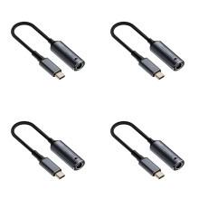 4X 140W Laptoplader 5V 9V 20V 7,4x0,6mm Vrouwelijk Naar USB C Type C PD Stroomadapter Converter Snellaadkabel