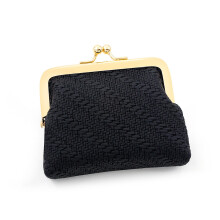 (Black)Pu Material Minimalist Card Holder Coin Purse For Women Daily Use Fashion Gift