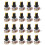 20pcs 10K OHM 3 Terminal Linear Taper Rotary Audio B Type Potentiometer 1