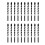 Multipurpose Drill Bits, 30-Piece 6mm Multi-Material Drill Bit Set for Drilling in Tile, Glass, Concrete, Brick 1