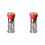 2X Adjustable Ceramic Rotor Pepper Grinder - Refillable Manual Spice Mill Shaker, Essential Kitchen Tools B 1