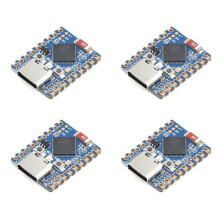 4X ESP32 S3 Zero Wi-Fi BT 5.0 -Ontwikkelbord Vereenvoudigde Prototyping voor Ingebedde Projecten 896C (Zonder Gesoldeerd)