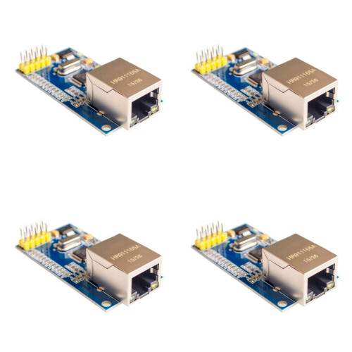 4X W5500 Ethernet-Netwerkmodule Hardware Tcp/Ip 51/Stm32 Microcontrollerprogramma Via W5100