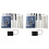 2X SMD Component Welding Practice Board DIY Kit Skill Training Board Led Transistor Set Practice 1