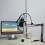 Condenser Microphone Mic Kit Live Studio Sound Recording Mount Boom Stand  silver 9