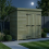 7 x 4 Pent Shed Tanalised (Double Door, No Windows) 3