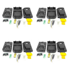 4X DCB200 Battery Plastic Case (No Battery Cell ) PCB Circuit Board for 18V 20V 3.0Ah 4.0Ah DCB201 Li-Ion Battery