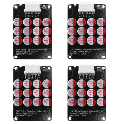 4X 5A 3S 4S Active Equalizer Balancer Lifepo4/Lipo/Lto Battery  Capacitor