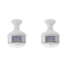 2X 4MP WIFI E27 Bulb Pro Beveiligingscamera Full Color Nachtzicht Tweerichtingsspraak Draadloze Automatische Tracking Fisheye Wifi-Camera